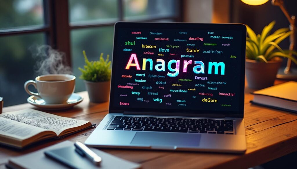 découvrez notre anagrammeur en ligne qui vous permet de trouver rapidement des mots cachés. améliorez vos compétences en jeux de lettres et défiez vos amis en quelques secondes !